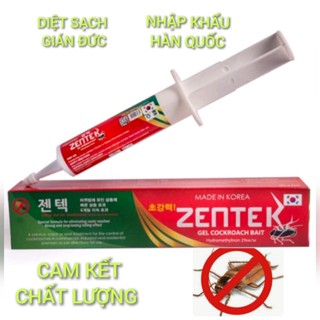 Gel diệt gián, bả diệt gián, thuốc diệt gián đức ( gián nhỏ li ti ) ZENTEK nhập khẩu Hàn Quốc