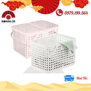 Làn Đi Sinh giỏ đựng đồ có nắp nhựa inochi TOKYO