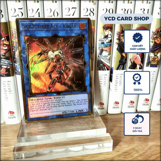 Thẻ bài yugioh chính hãng  Sky Striker Ace – Kagari– Premium Gold Rare