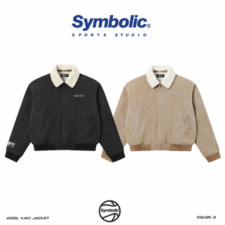 Áo Khoác Wool Kaki Jacket Symbolic Lót Lông