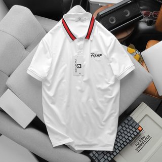 ÁO QUÝ ÔNG >30 tuổi, Áo Thun Nam Polo Sonlam V3 Màu Đỏ Đô