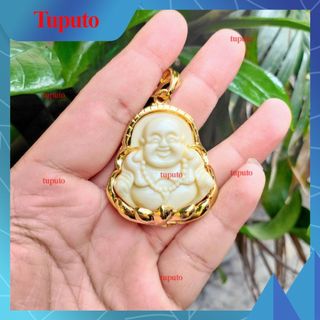 Mặt dây chuyền phật di lạc trái ngà cao cấp