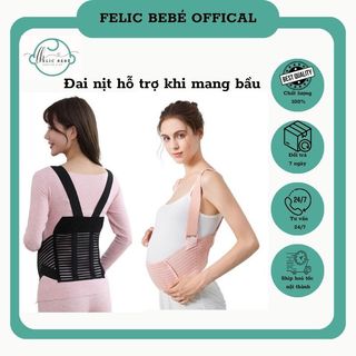 Đai nâng đỡ bụng bầu co giãn 4 chiều- an toàn- giảm đau mỏi lưng và rạn bụng