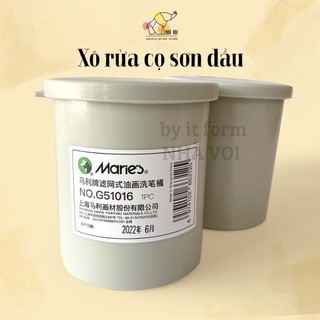 Xô tròn rửa cọ sơn dầu Marie's