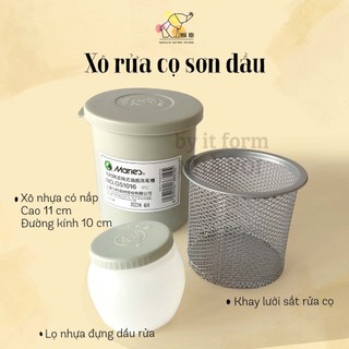 Xô tròn rửa cọ sơn dầu Marie's [Họa cụ Nhà Voi]