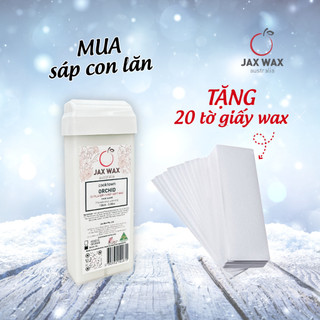 Sáp wax lông con lăn Jax Wax Australia Orchid cho da nhạy cảm (nhập khẩu Úc)
