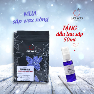 Sáp wax lông Jax Wax Australia Bluebell - wax lông bikini, nách, tay, chân cho da nhạy cảm