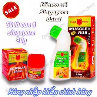 (Nhập Khẩu Date Mới) Dầu Xoa Bóp Con Ó Singapore Nhập Khẩu Tiếng Việt Chính Hãng