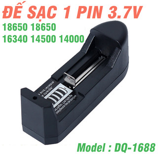 Bộ sạc pin 3.7V 18650 dùng cho đèn pin