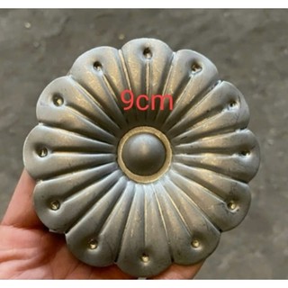 sắt mỹ thuật [ hoa 9cm ].bông hoa lá phụ kiện trang trí cửa cổng lan can cầu thang