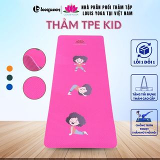 Thảm tập yoga trẻ em - thảm tập louis yoga kids