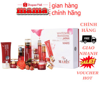 Bộ Mỹ Phẩm Maris 6in1 Nhật Bản - Kem Dưỡng Trắng Da, Xóa Mờ Nám Tàn Nhang Cao Cấp