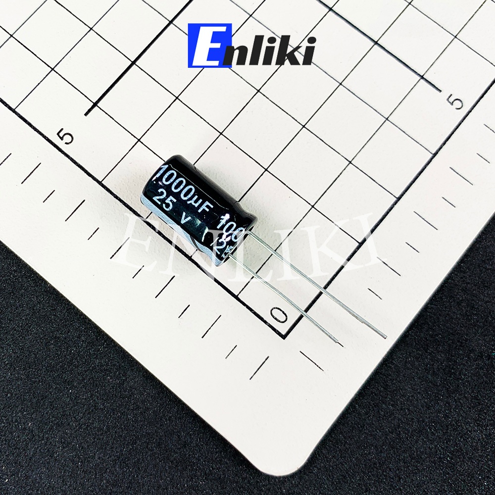 [Mã ELHACE giảm 4% đơn 300K] Tụ 1000uF 25V kích thước 10x17mm