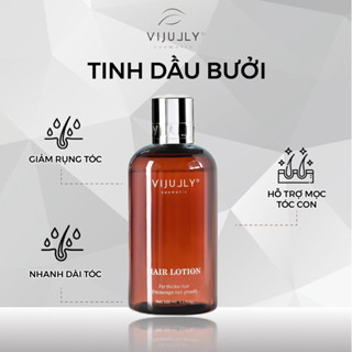  Tinh Dầu Bưởi ViJully Chính Hãng - Kích Mọc Tóc - Dưỡng Tóc Dài Nhanh 150ml 