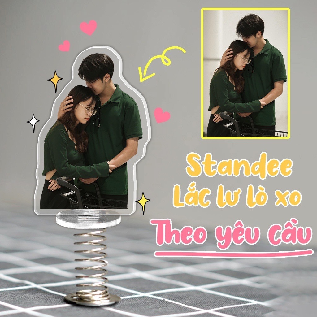 Dây treo điện thoại CẮT VIỀN theo yêu cầu chất liệu mica - trí decor shop