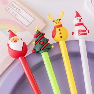 Bút bi nước mực gel màu đen nhiều mẫu hoạt hình dễ thương cute - mẫu ngẫu nhiên