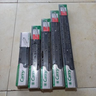 Ray bi 3 tầng cariny không giảm chấn nắp tủ,ngăn kéo, ray trượt 25cm/30cm/35cm/40cm/45cm