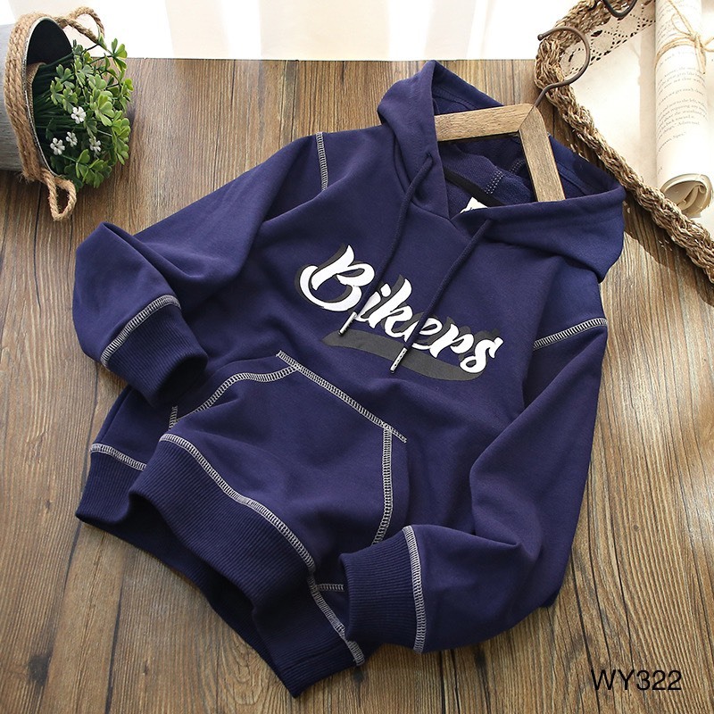 Áo hoodie nỉ da cá siêu xịn cho bé trai 130-160.