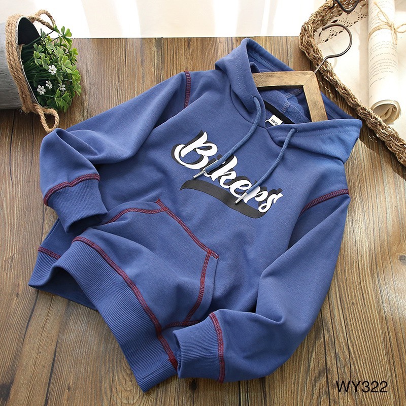 Áo hoodie nỉ da cá siêu xịn cho bé trai 130-160.