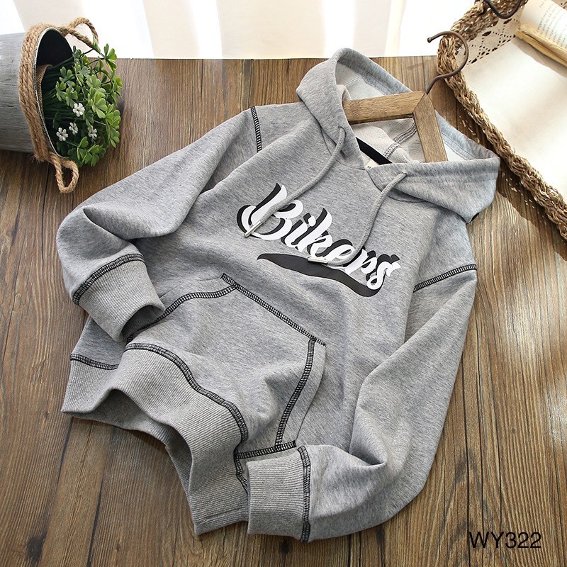 Áo hoodie nỉ da cá siêu xịn cho bé trai 130-160.