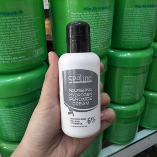 Chai oxy nhí SPALINE 100ML trợ nhuộm