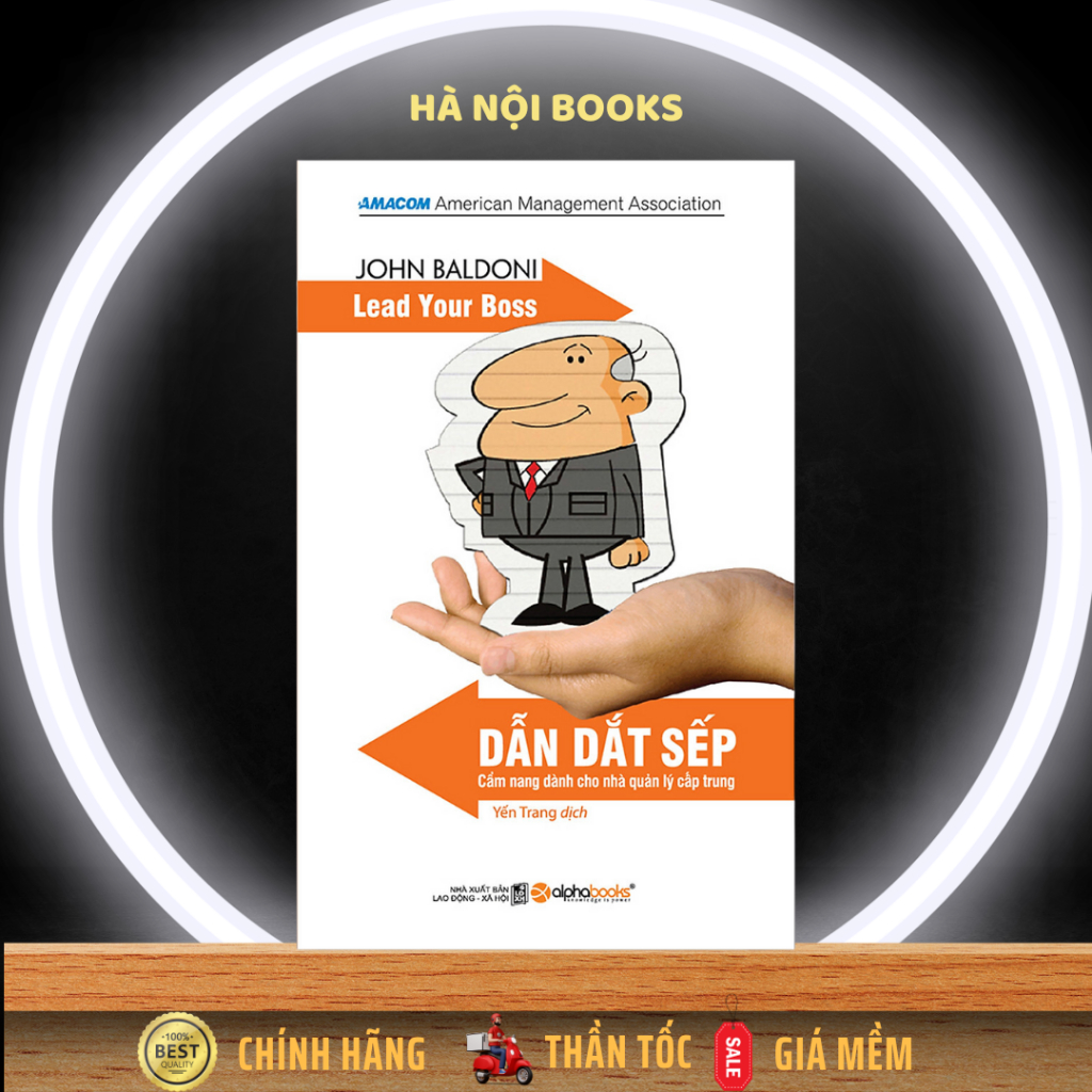 Sách - Dẫn dắt sếp - Alphabooks