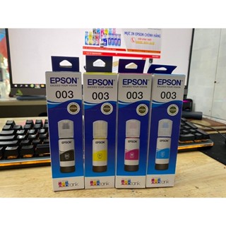 Mực epson 003 chính hãng cho máy epson 1110, L3110, L1210, L3150, L4160, L1250, L3250 ,L3210