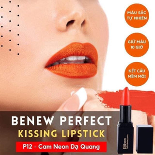 Son lì Benew dưỡng siêu mềm mượt mà- Benew p12 Perfect Kissing Lipstick M1