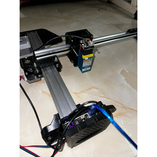Máy khắc laser trái cây Khắc DƯA HẤU mini công suất cao, máy khắc laser