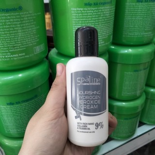 Chai oxy nhí SPALINE 100ML trợ nhuộm