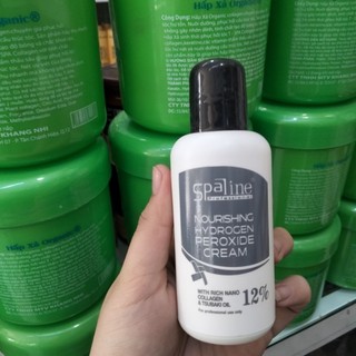 Chai oxy nhí SPALINE 100ML trợ nhuộm