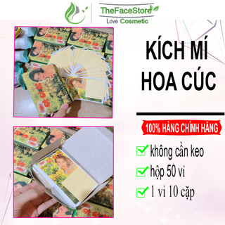 Kích Mí kèm keo hoa cúc dễ dùng Không sợ Lộ chuyên dùng cho sụp mí ( hộp 50 vỉ )
