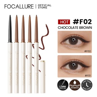  Gel Kẻ Mắt Siêu Mịn Kháng Nước Lâu Trôi Focallure 1.7mm 1g 