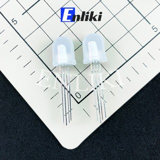 LED 10mm RGB Đục (Anot Chung) F10