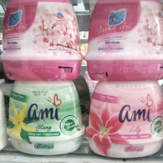 Sáp thơm Ami Hương ylang nồng nàn/hương chanh/hương lily 200g