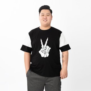 Áo Thun Nam Bigsize 80-140kg AKYOO Cao Cấp, Chất Liệu Cotton Co Giãn, Thoáng Mát, -AT DEN V