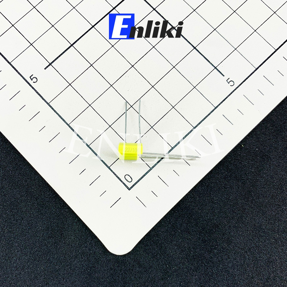 [Mã ELHACE giảm 4% đơn 300K] 2 Chiếc Tụ 100V Màu Vàng 2.2nF 222J 5mm