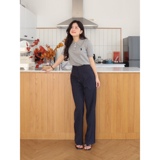   QTL9  Quần tây ống suông CAO CẤP SỌC TRENDY form LIN - BST 2023 