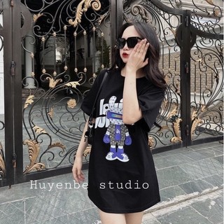 Áo thun thỏ aluoon vui tươi unisex nam nữ form rộng,thun cotton 4 chiều co giãn tốt, thấm hút mồ hôi hiệu quả, áo đôi