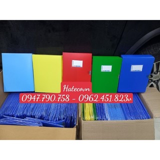 HỘP ĐỰNG TÀI LIỆU NHỰA 10cm - FILE HỘP ML100 HỘP VUÔNG LƯU TRỮ GIẤY TỜ