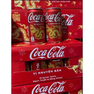 Thùng 24 lon coca nhí 235ml mẫu xuân