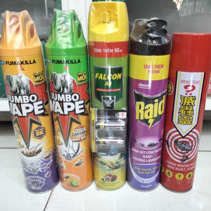 BÌNH XỊT MUỖI CÔN TRÙNG