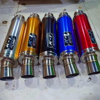 Pô K1 Drag Racing full cổ pat lò xo, Pô K1 hàng chính hãng gắn cho nhiều dòng xe Wave Dr Sirius. DoChoiXeMay
