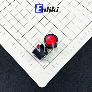 Công Tắc Tròn KCD1 2 chân 3A 250V 15mm