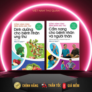 Sách - combo 2c: dinh dưỡng cho bệnh nhân ung thư + cẩm nang cho bệnh nhân và người thân - alphabooks