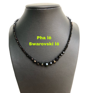 Vòng cổ pha lê Swarovski