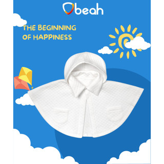 Áo choàng mũ Obeah, ủ trần bông cho bé trai bé gái từ sơ sinh tới 24m