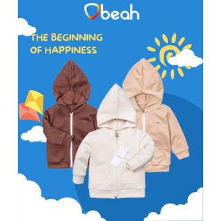 Áo khoác nhẹ bé trai bé gái Obeah, Jacket cho bé mùa đông chất liệu cotton tổ ong co dãn nhẹ