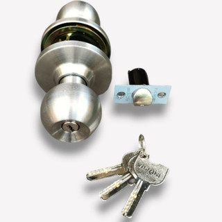 Khóa tay nắm tròn vickini 30800 inox304 dùng cho cửa phòng, cửa vệ sinh