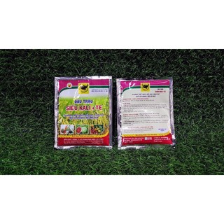 Combo 2gói siêu kali +Te đầu trâu giúp cứng cây, to trái, mẩy hạt cho các loại cây trồng - gói 25gr